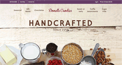 Desktop Screenshot of donellschocolates.com